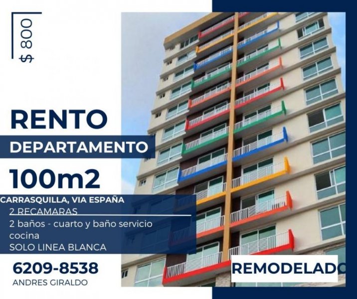 Foto Apartamento en Alquiler en CARRASQUILLA, Ciudad de Panamá, Panamá - U$D 800 - APA14047 - BienesOnLine