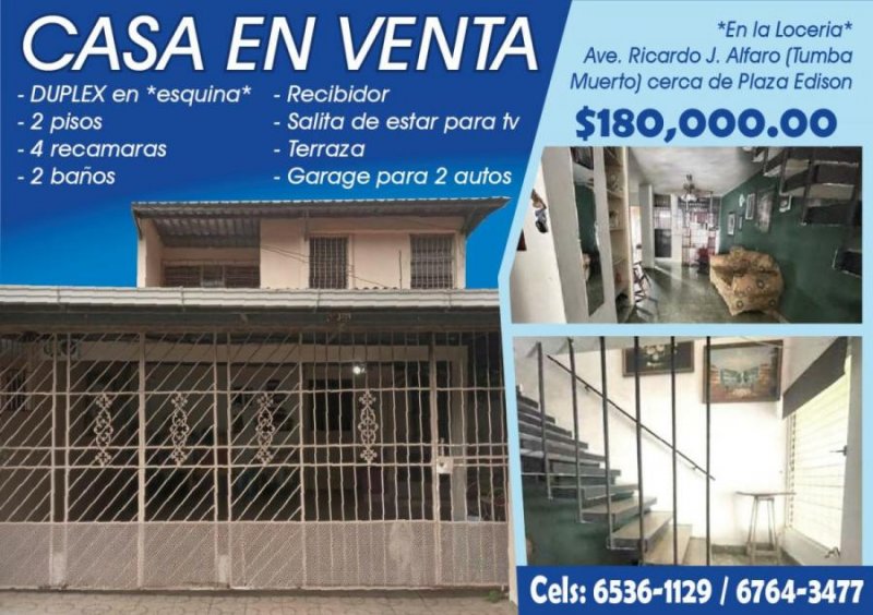 Se Vende Casa Duplex en La Loceria