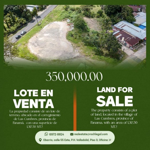 Foto Terreno en Venta en La Rotonda, Ernesto Cordoba Campos, Panamá - U$D 350.000 - TEV66451 - BienesOnLine