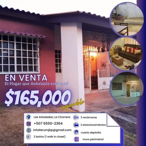 Foto Casa en Venta en Puerto Caimito, La Chorrera, Panamá - U$D 165.000 - CAV65019 - BienesOnLine