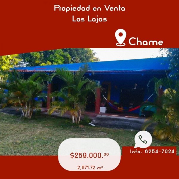 Casa en Venta en Las Lajas Chame, Panamá