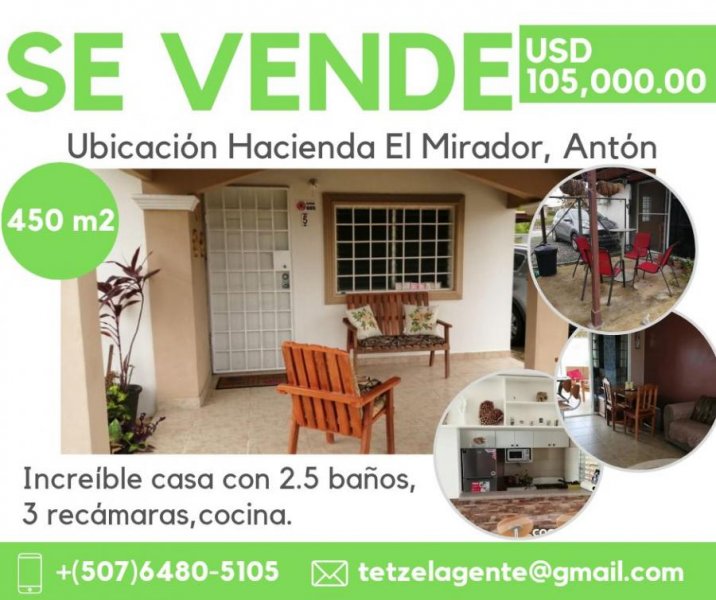 Foto Casa en Venta en Antón, Coclé - U$D 105.000 - CAV64615 - BienesOnLine