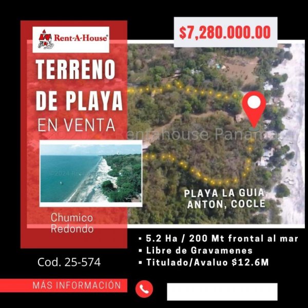 Venta de Terreno en Anton, Cocle 25gc574